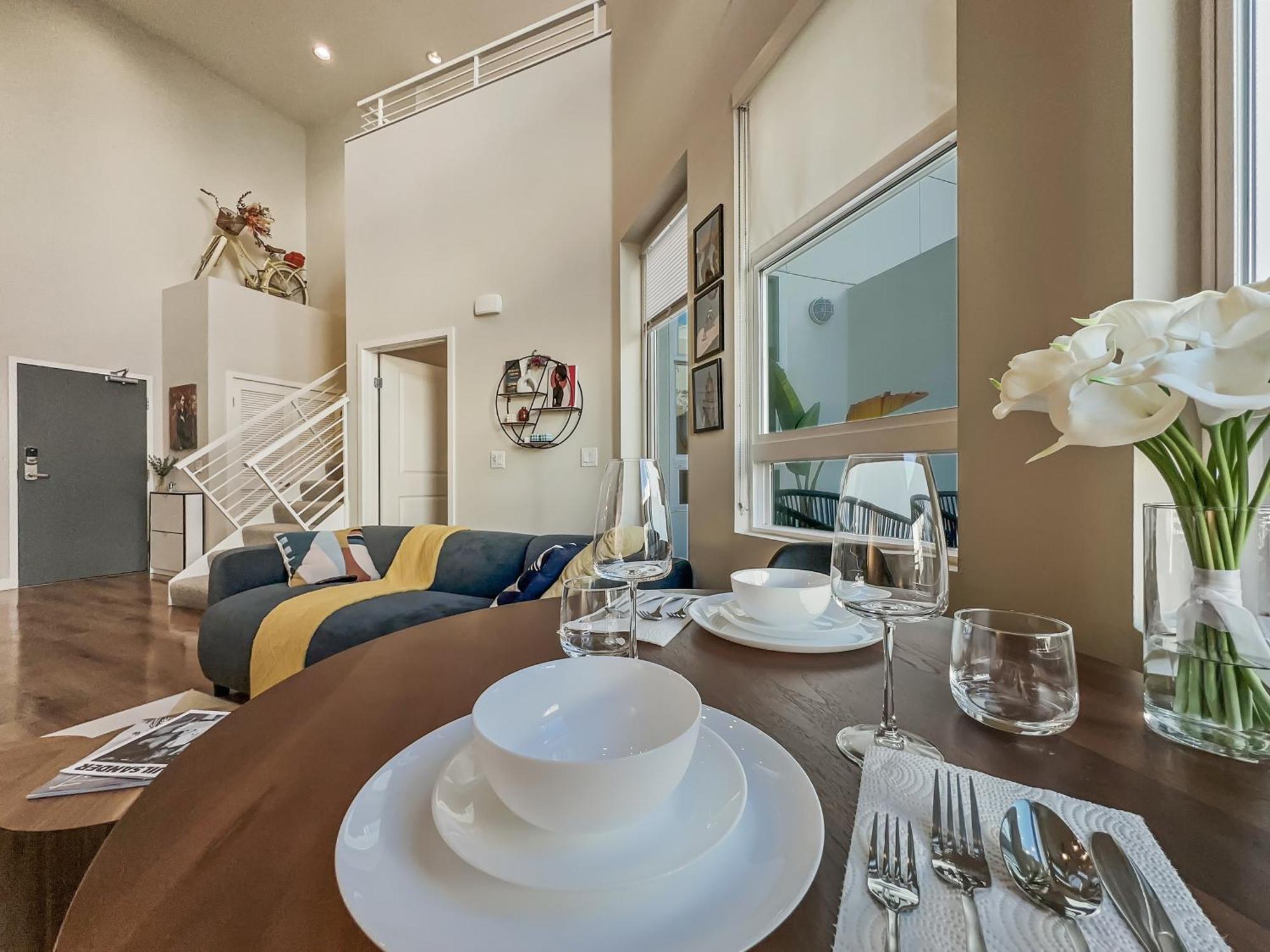 Creative 2 Levels Penthouse Apartment Los Angeles Exterior foto